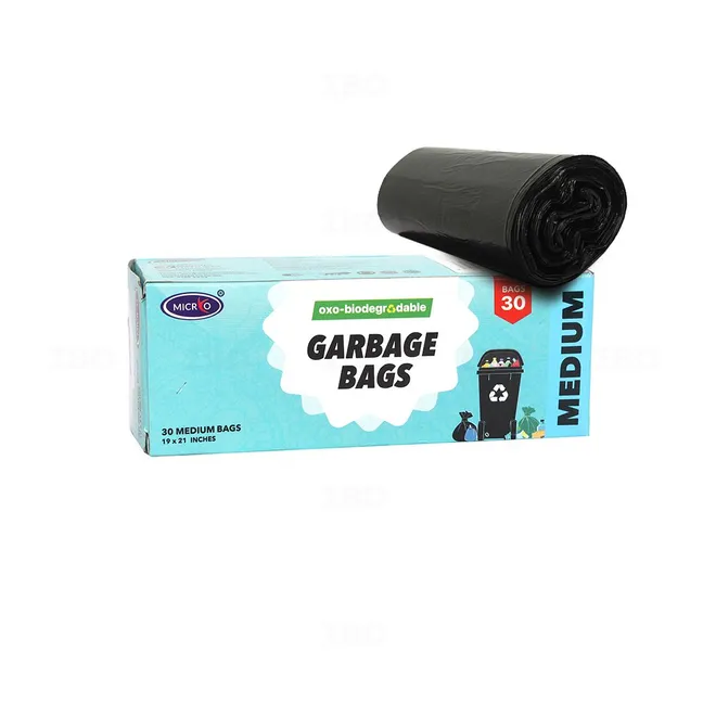 Micryo Oxo Black Medium Garbage Bag (PO 30) Micryo Oxo Black Medium Garbage Bag (PO 30)