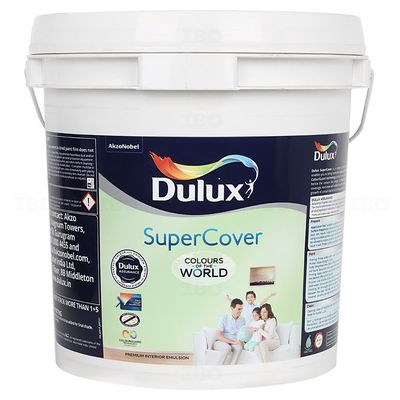 Dulux Paints SuperCover 10 L 90 White Base Interior Emulsion - Base Dulux Paints SuperCover 10 L 90 White Base Interior Emulsion - Base
