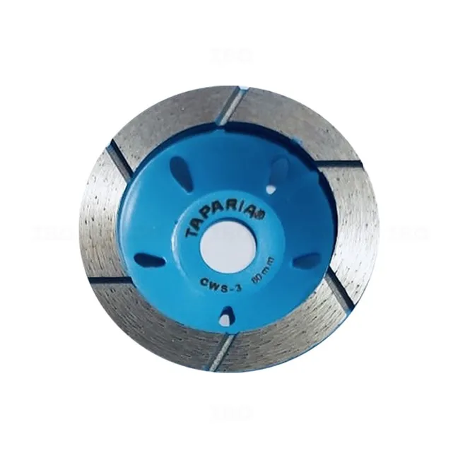 Taparia CWS3 80mm Segmented Cut Cup Wheel Taparia CWS3 80mm Segmented Cut Cup Wheel