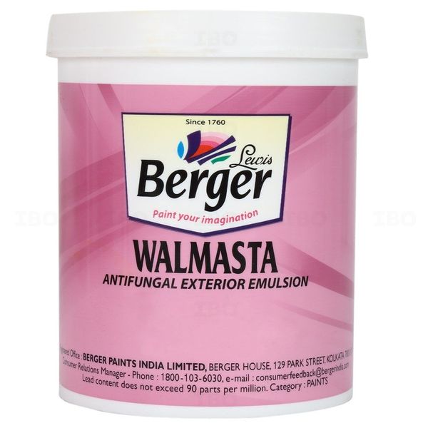 Berger Paints Walmasta 1 L P0 Base Interior Emulsion - Base