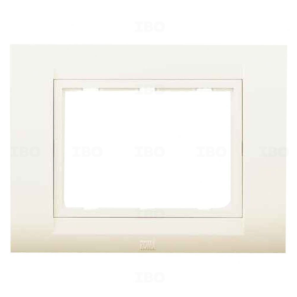 Anchor Tresa 1 Module Glossy White Switch Board Plate Anchor Tresa 1 Module Glossy White Switch Board Plate