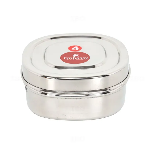 embassy EM1246 No 04 (115D x 55H) SS 24 G Square Container