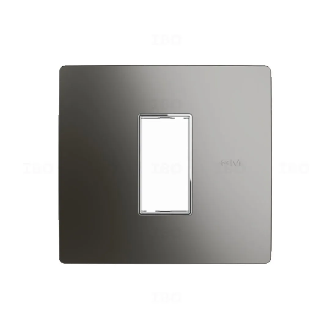 GM G-Nine X Stela 1 Module Glossy Metalik Graphite Magnesia Switch Board Plate