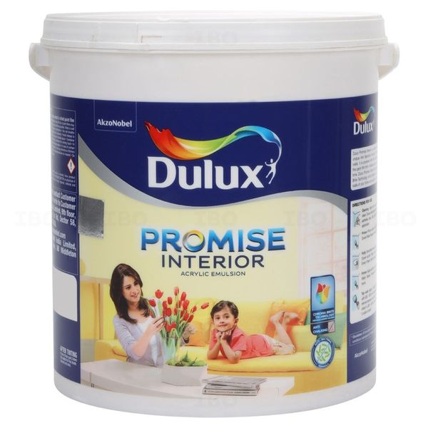 Dulux Paints Promise 3.6 L Yellow Base Interior Emulsion - Base