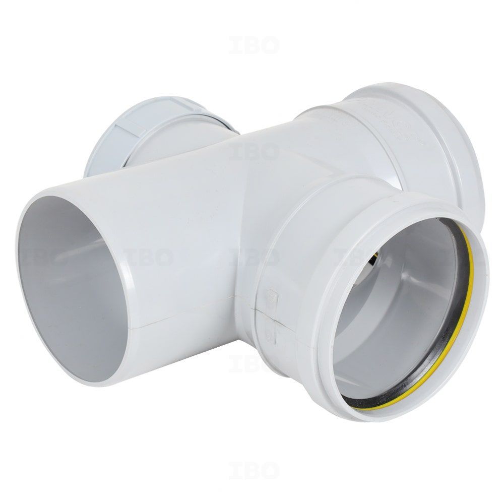 Prince 4 in. (110 mm) Single Tee With Door SWR Fitting