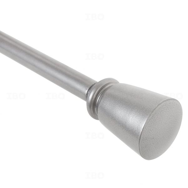 Decor Mart 66 in. x 120 in. SS Finish Curtain Rod Decor Mart 66 in. x 120 in. SS Finish Curtain Rod