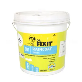 Dr. Fixit RAINCOAT BSE White 10 L Wall Waterproofing