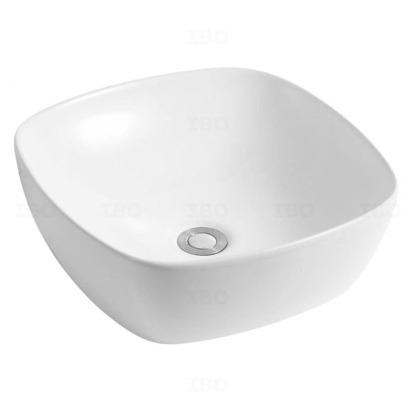 Elvis Elena 400 mm x 400 mm x 140 mm White Table Top Basin