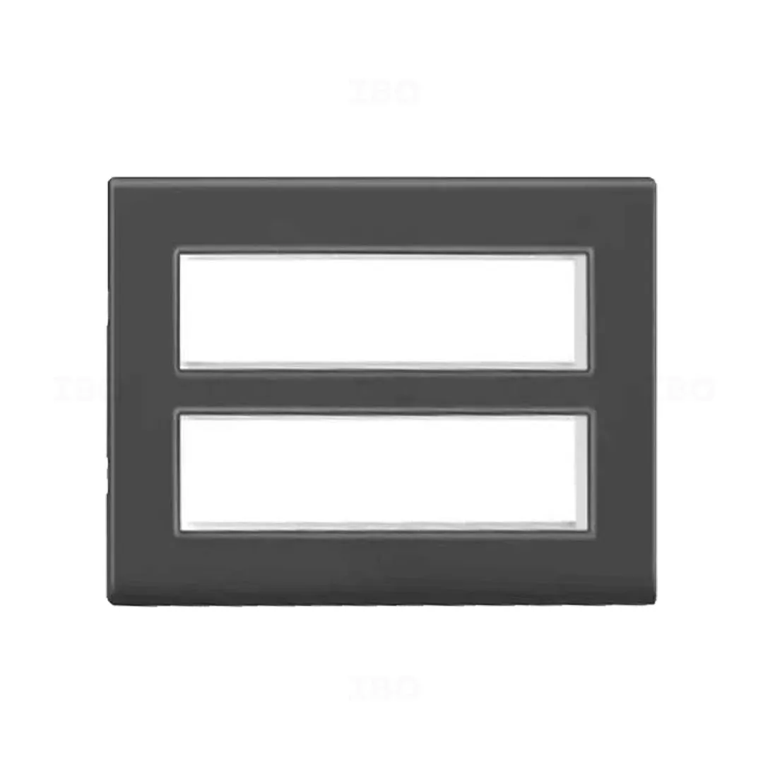 Legrand Allzy 16 Module Matte Matt Black Switch Board Plate Legrand Allzy 16 Module Matte Matt Black Switch Board Plate