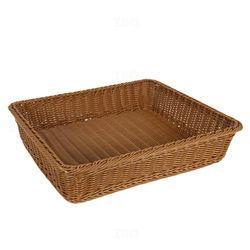 EBCO PWB-22-20-04 562x496x100 mm Plastic Wicker Basket (Set)