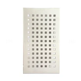 Welldecor 1105 4 x 6 in. Aluminium Kitchen Jali