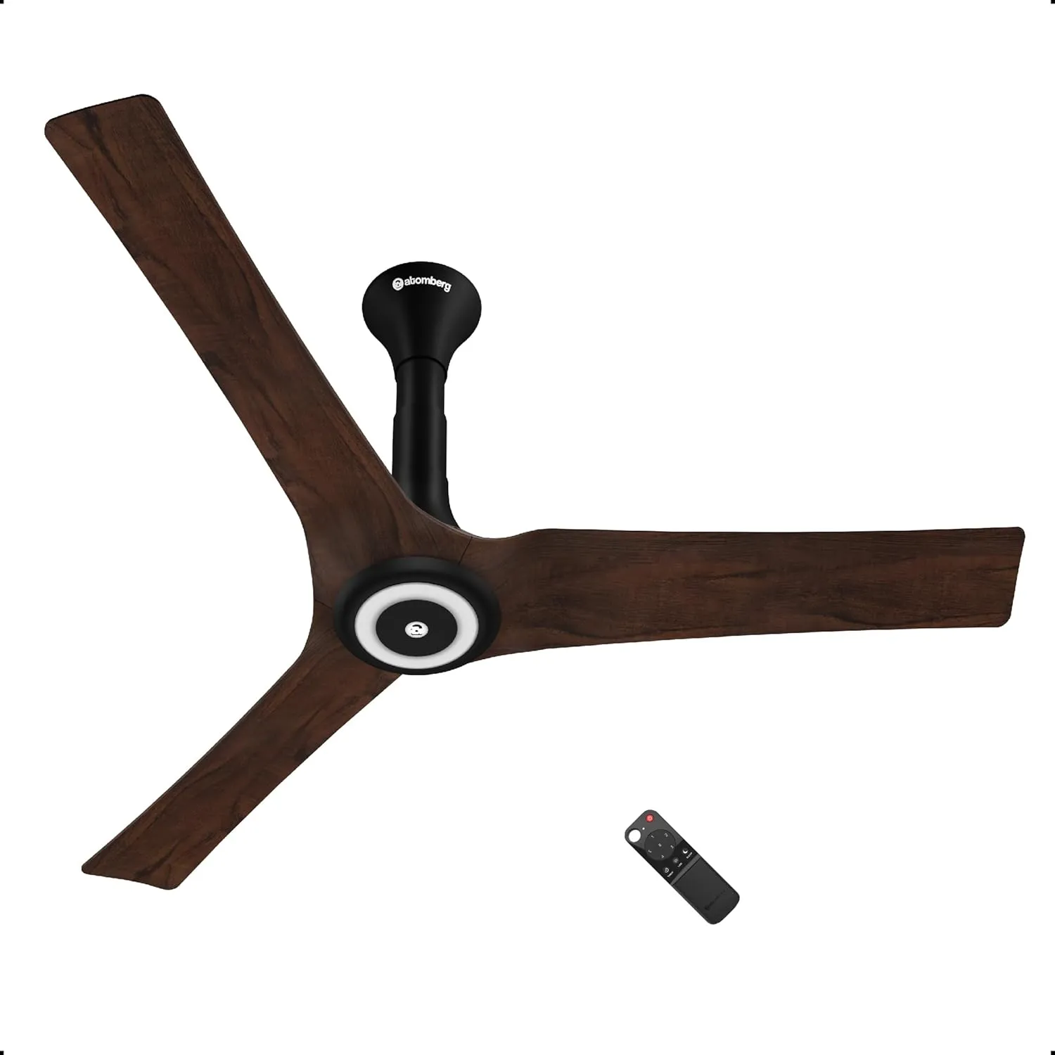Atomberg 1200mm Aris Starlight (Dark Teakwood) Ceiling Fan