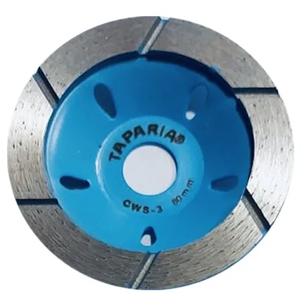 Taparia CWS3 80mm Segmented Cut Cup Wheel