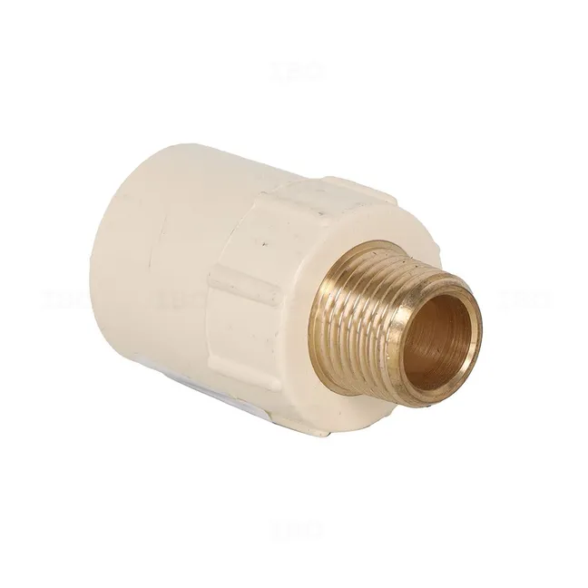 Ashirvad 1 x ½ in. (25 x 15 mm) CPVC Male Threaded Adaptor (Brass)