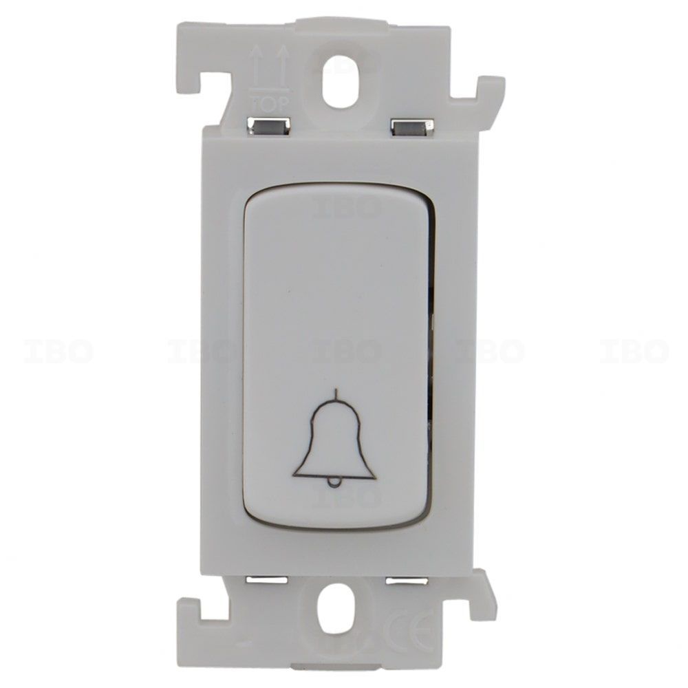 Legrand Mylinc White Bell Push 6 A Modular Switch