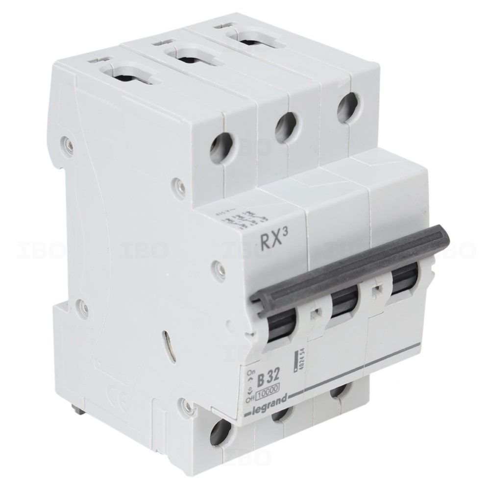 Legrand RX3 Triple Pole 32 A B Curve MCB Legrand RX3 Triple Pole 32 A B Curve MCB
