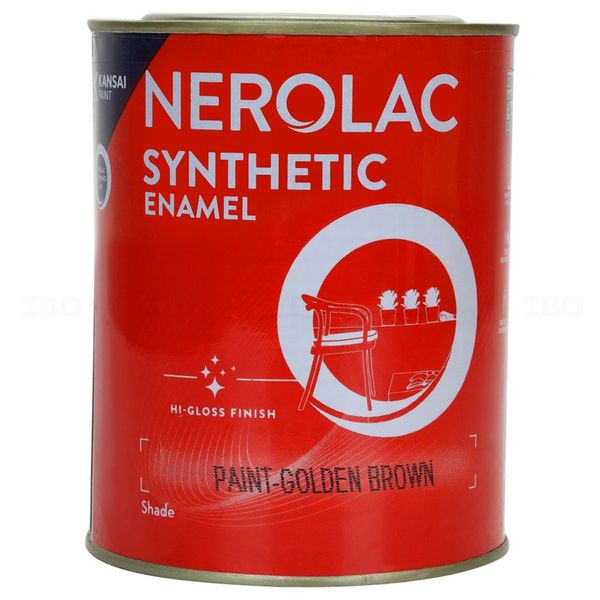 Nerolac Synthetic 500 ml Golden Brown Enamel-Color