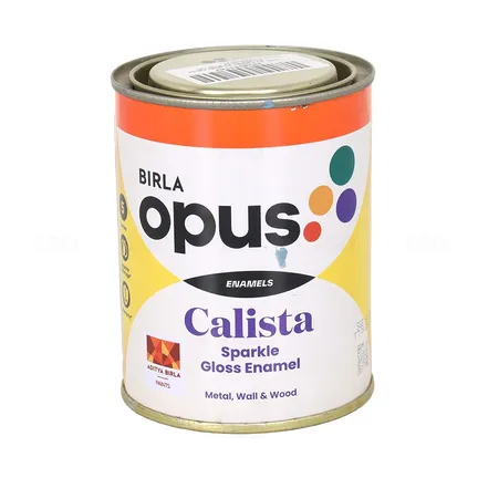 BIRLA opus SGE 23 Calista Sparkle Gloss 500 ml Smoke Grey Enamel-Color BIRLA opus SGE 23 Calista Sparkle Gloss 500 ml Smoke Grey Enamel-Color