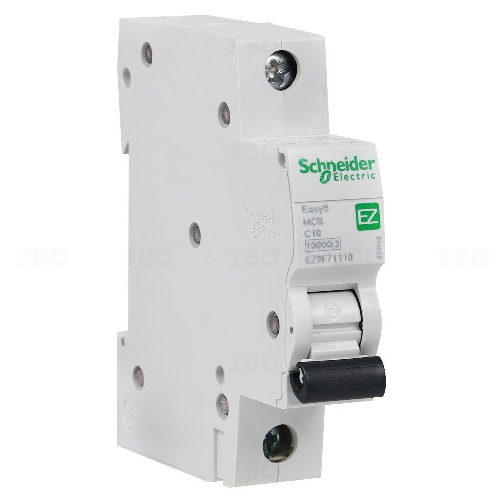 Schneider Easy 9 Single Pole 10 A C Curve MCB Schneider Easy 9 Single Pole 10 A C Curve MCB