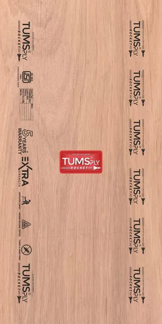 TumsPly Rocket 7 ft. x 4 ft. 9 mm MR Plywood TumsPly Rocket 7 ft. x 4 ft. 9 mm MR Plywood