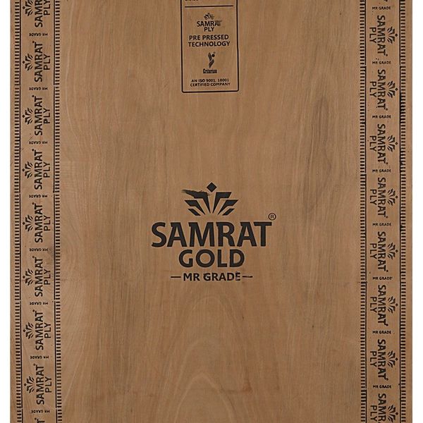 Samrat Prime 8 ft. x 4 ft. 18 mm MR Plywood Samrat Prime 8 ft. x 4 ft. 18 mm MR Plywood