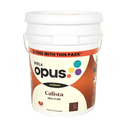 BIRLA opus NS 1 Calista Neo Star Pastel 20 L Exterior Emulsion - Base BIRLA opus NS 1 Calista Neo Star Pastel 20 L Exterior Emulsion - Base