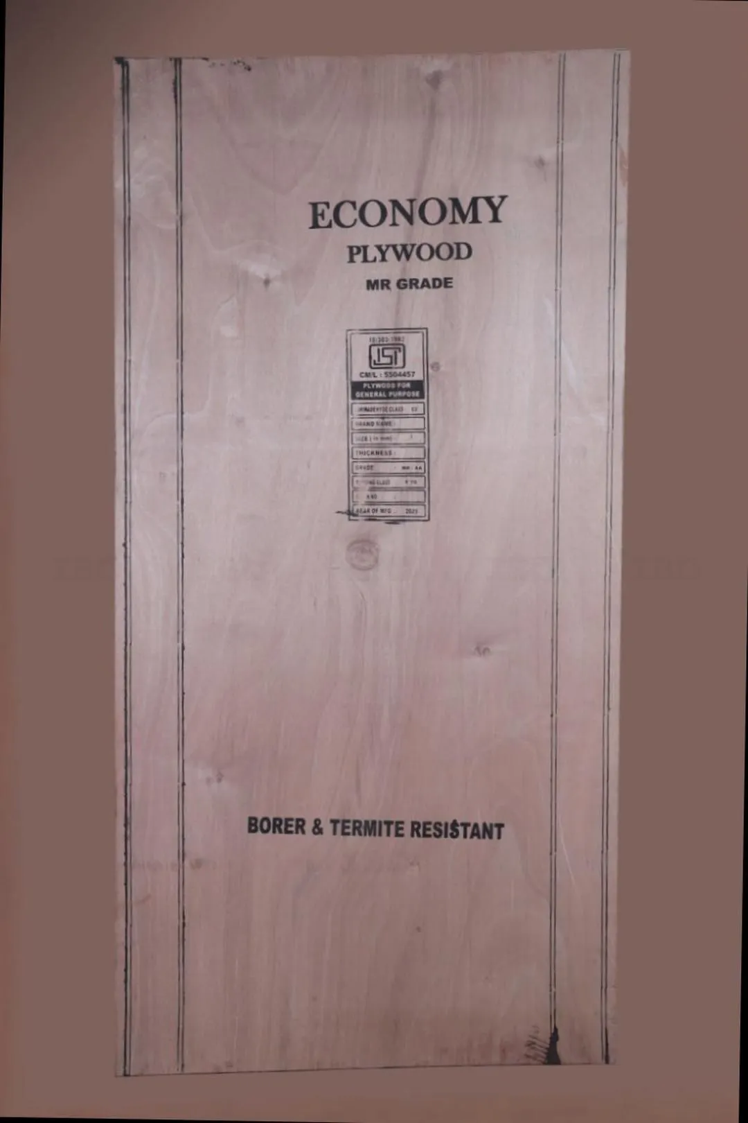 Economy 8 ft. x 4 ft. 18 mm MR Plywood Economy 8 ft. x 4 ft. 18 mm MR Plywood