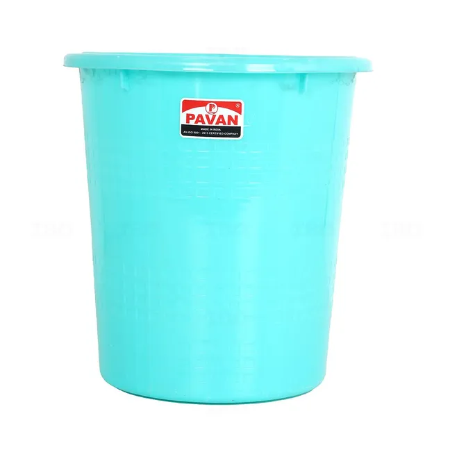 Pavan 333 7 L Green Open Dustbin Pavan 333 7 L Green Open Dustbin