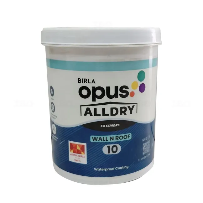 BIRLA opus WF10 AllDry WallnRoof 10 White 1 L Wall Waterproofing BIRLA opus WF10 AllDry WallnRoof 10 White 1 L Wall Waterproofing