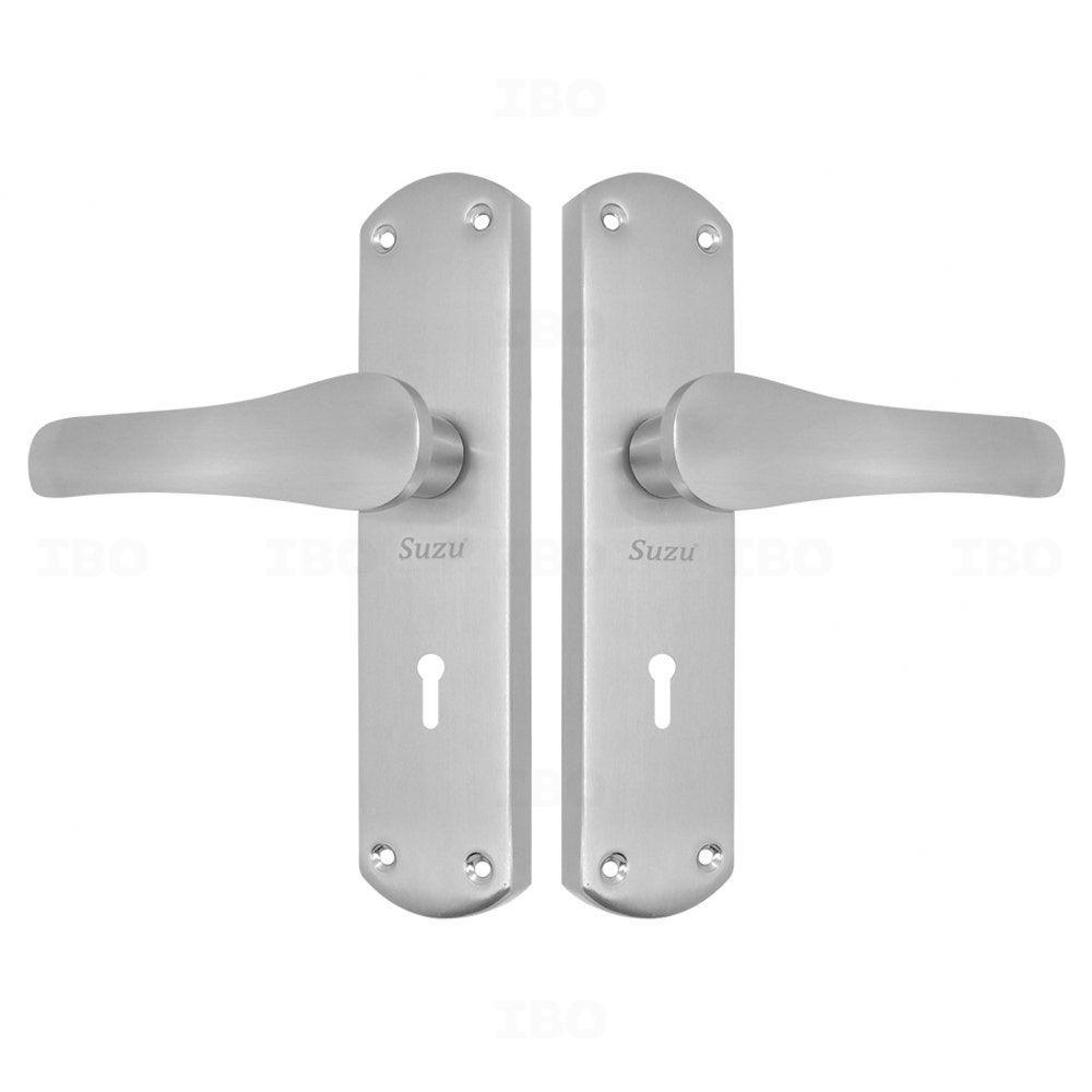Suzu MH070 Silver 200 mm Mild Steel Door Handle