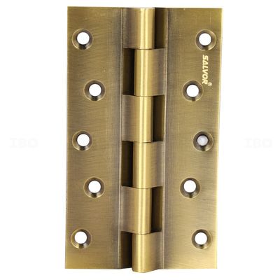 Salvor RLWY Antique 5 x 1.1/4 x 5/32 in. Brass Railway Hinge Salvor RLWY Antique 5 x 1.1/4 x 5/32 in. Brass Railway Hinge