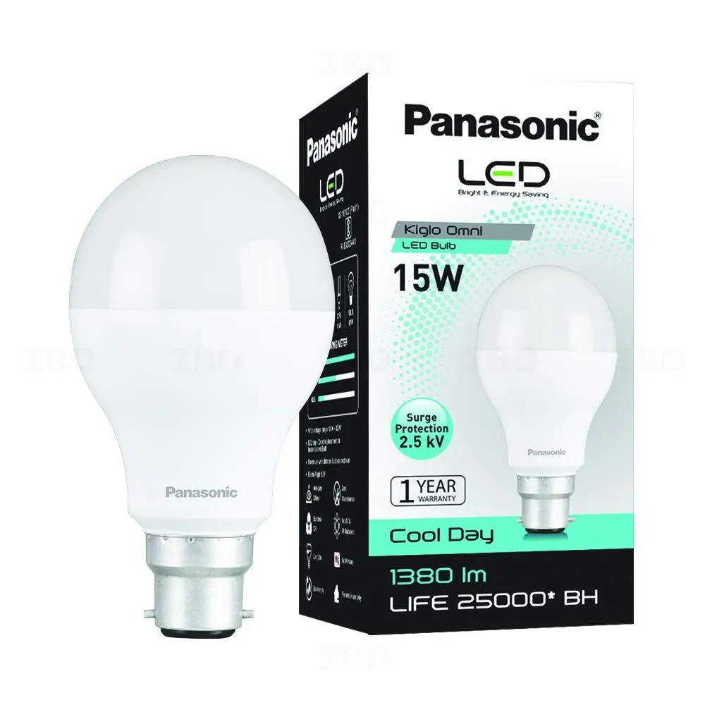 Panasonic 15W B22 3000K LED Bulb