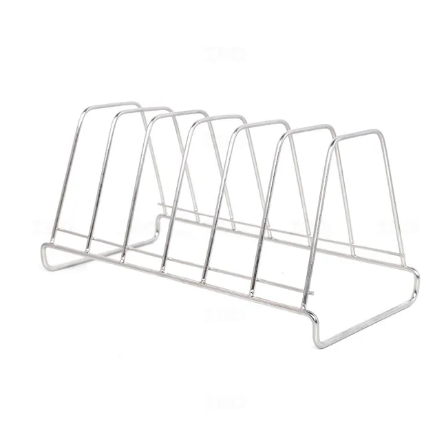 embassy EM3291 12 inch x 6.1 inch x 5.9 inch SS 4 MM Thali Stand embassy EM3291 12 inch x 6.1 inch x 5.9 inch SS 4 MM Thali Stand