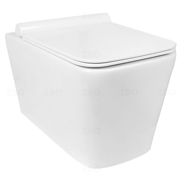 Parryware Arcade P Trap Wall Mounted White Wall Hung Toilet