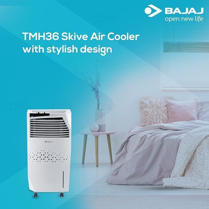 Buy Bajaj Shield Series Skive Nios 36L Personal Air Cooler on IBO