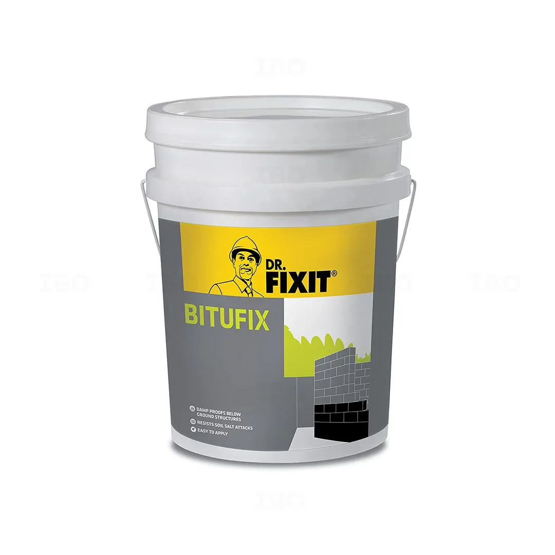 Dr. Fixit Fixit Bitufix Black 20 kg Floor Waterproofing