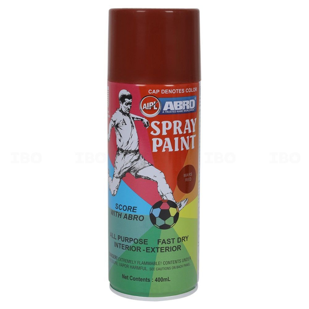 ABRO Mars Red 400 ml Spray Paint