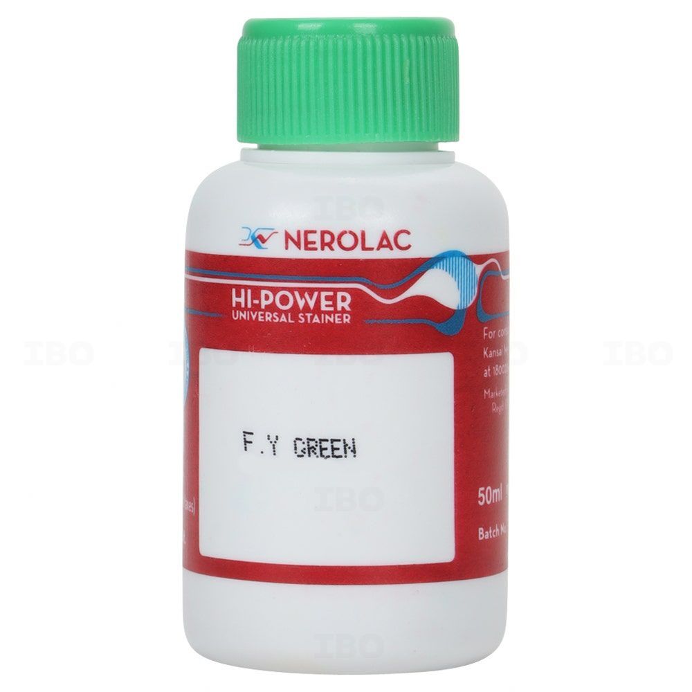 Nerolac Fast Yellow Green 50 ml Universal Stainer Nerolac Fast Yellow Green 50 ml Universal Stainer