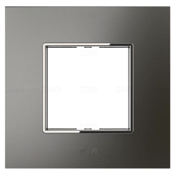 GM FourFive Casaviva 2 Module Metal Finish Graphite Magnesia Switch Board Plate GM FourFive Casaviva 2 Module Metal Finish Graphite Magnesia Switch Board Plate