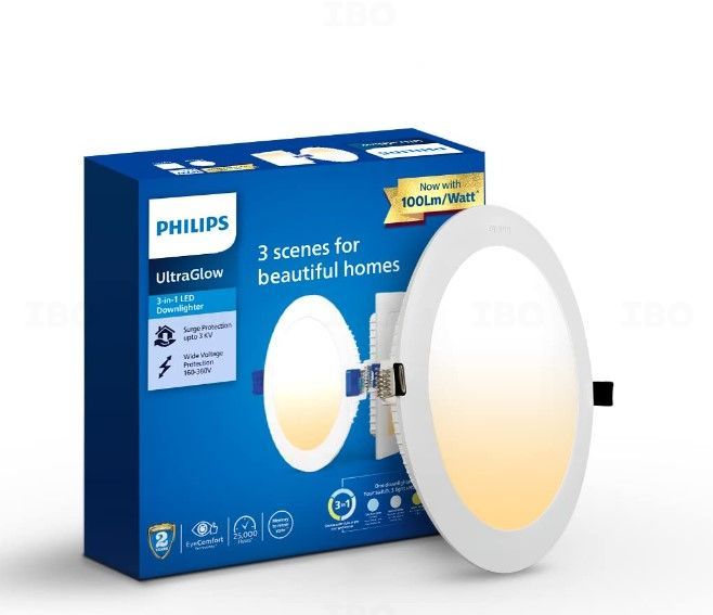 Philips 15 W Warm White Round LED Panel Light
