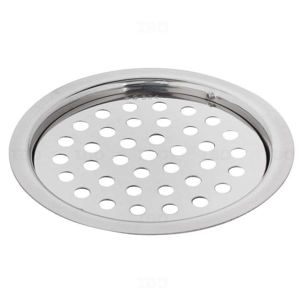 Futura Eco 5 in. x 5 in. Round Stainless Steel Floor Drain