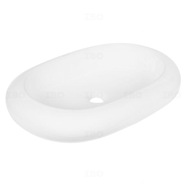 Parryware Ovo 640 x 230 x 120 mm White Table Top Basin