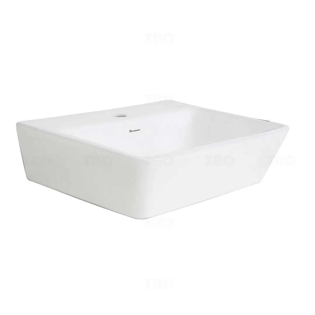 Parryware Clara 355 mm x 450 mm x 130 mm Snow White Table Top Basin Parryware Clara 355 mm x 450 mm x 130 mm Snow White Table Top Basin