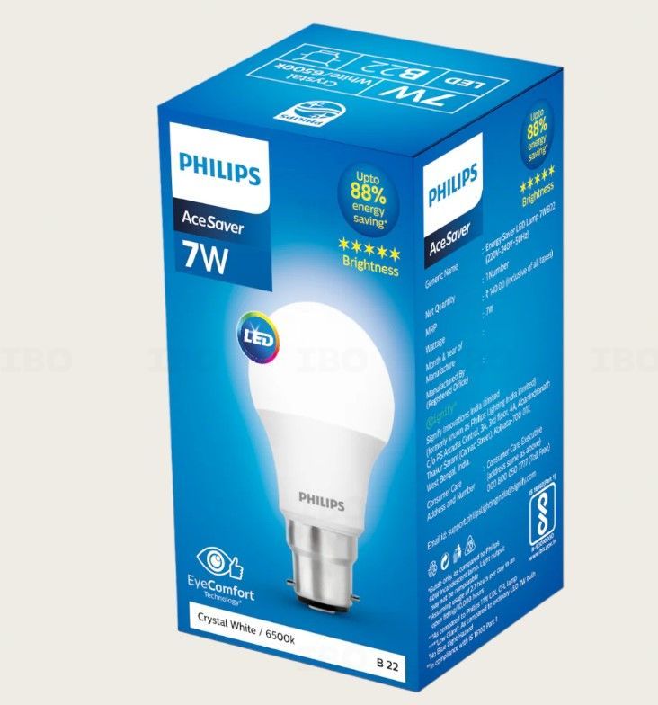 Philips 7 W NA Cool White LED Bulb
