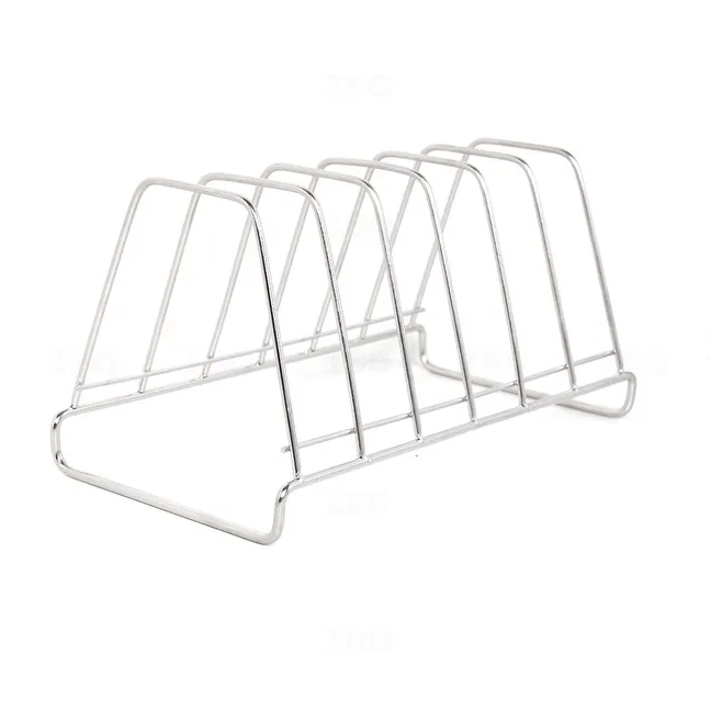 embassy EM3291 12 inch x 6.1 inch x 5.9 inch SS 4 MM Thali Stand