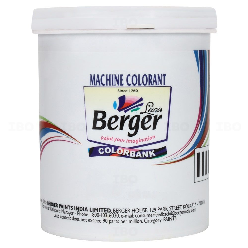 Berger Paints Oxide Red 1 L Machine Colorant