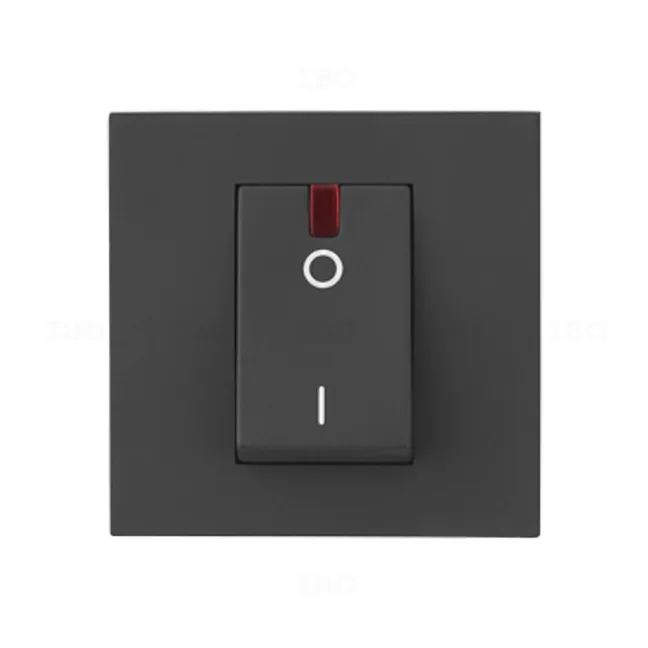 Legrand Allzy Matt Black 1 Way 32 A Modular Switch Legrand Allzy Matt Black 1 Way 32 A Modular Switch