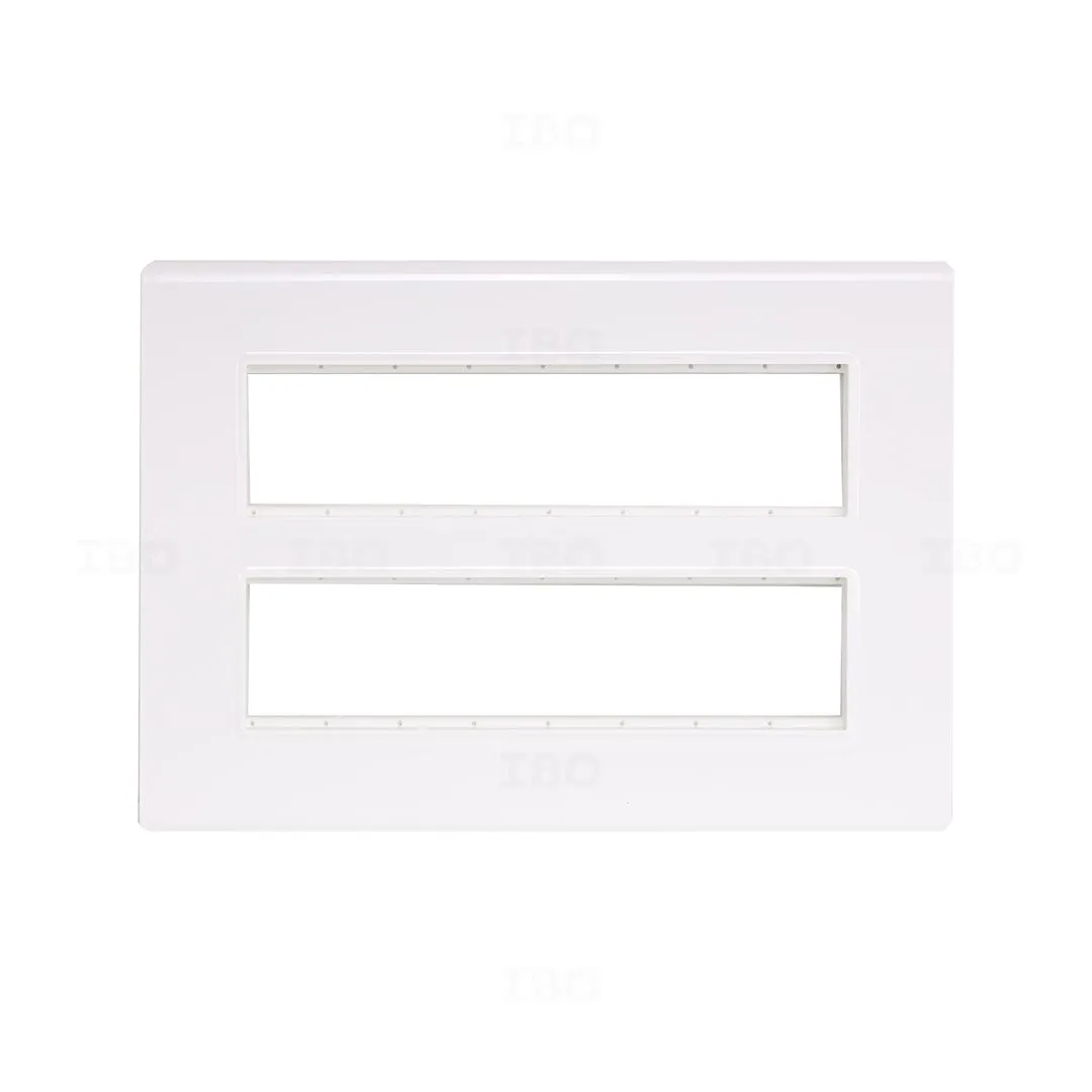 Legrand Allzy 16 Module Glossy White Switch Board Plate Legrand Allzy 16 Module Glossy White Switch Board Plate