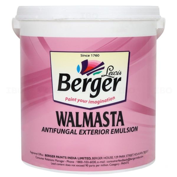Berger Paints Walmasta 4 L P0 Base Interior Emulsion - Base