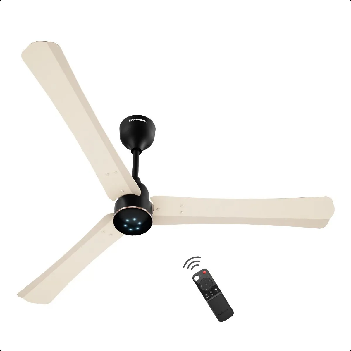 Atomberg 1200mm Renesa Halo Smart (Gloss Seasand Ivory) Ceiling Fan